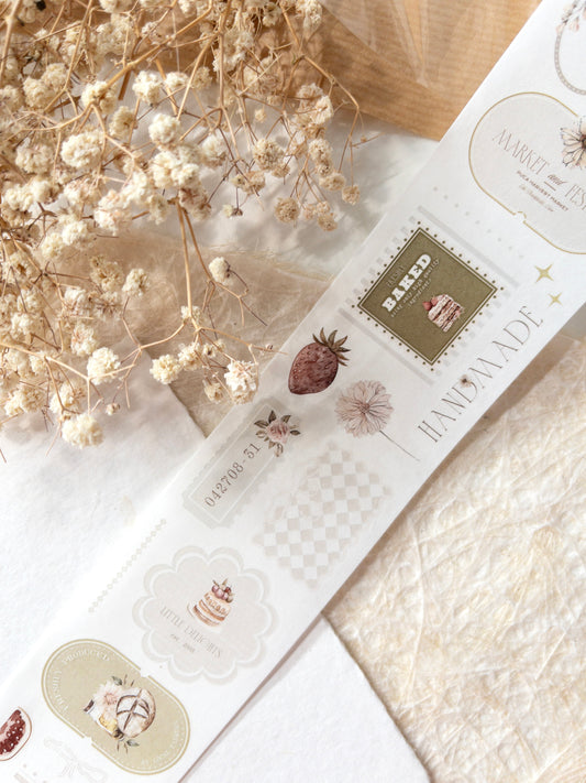 Pre-cut PET tape: Little delights