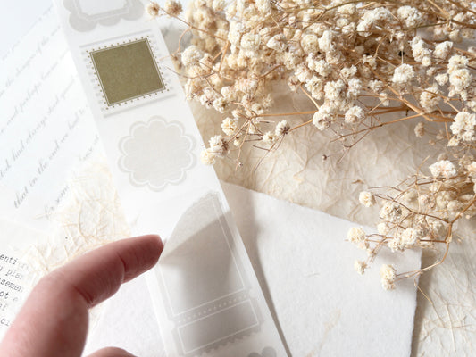 Pre-cut washi tape: Little delights