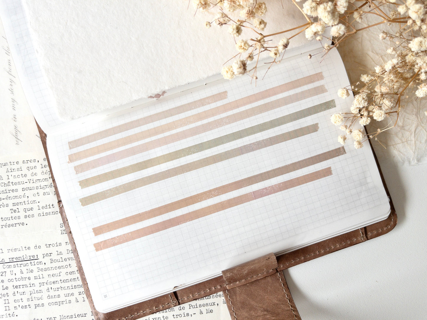 5mm washi tape - set of 3: Little delights