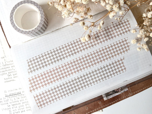 Chequered washi tape: Little delights (20mm)