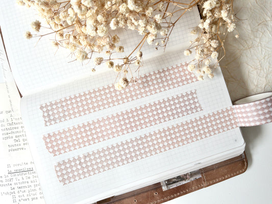 Chequered washi tape: Little delights (20mm)