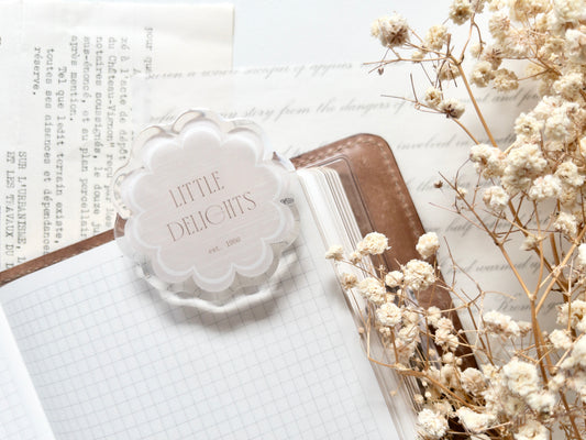 Acrylic clip: Little delights