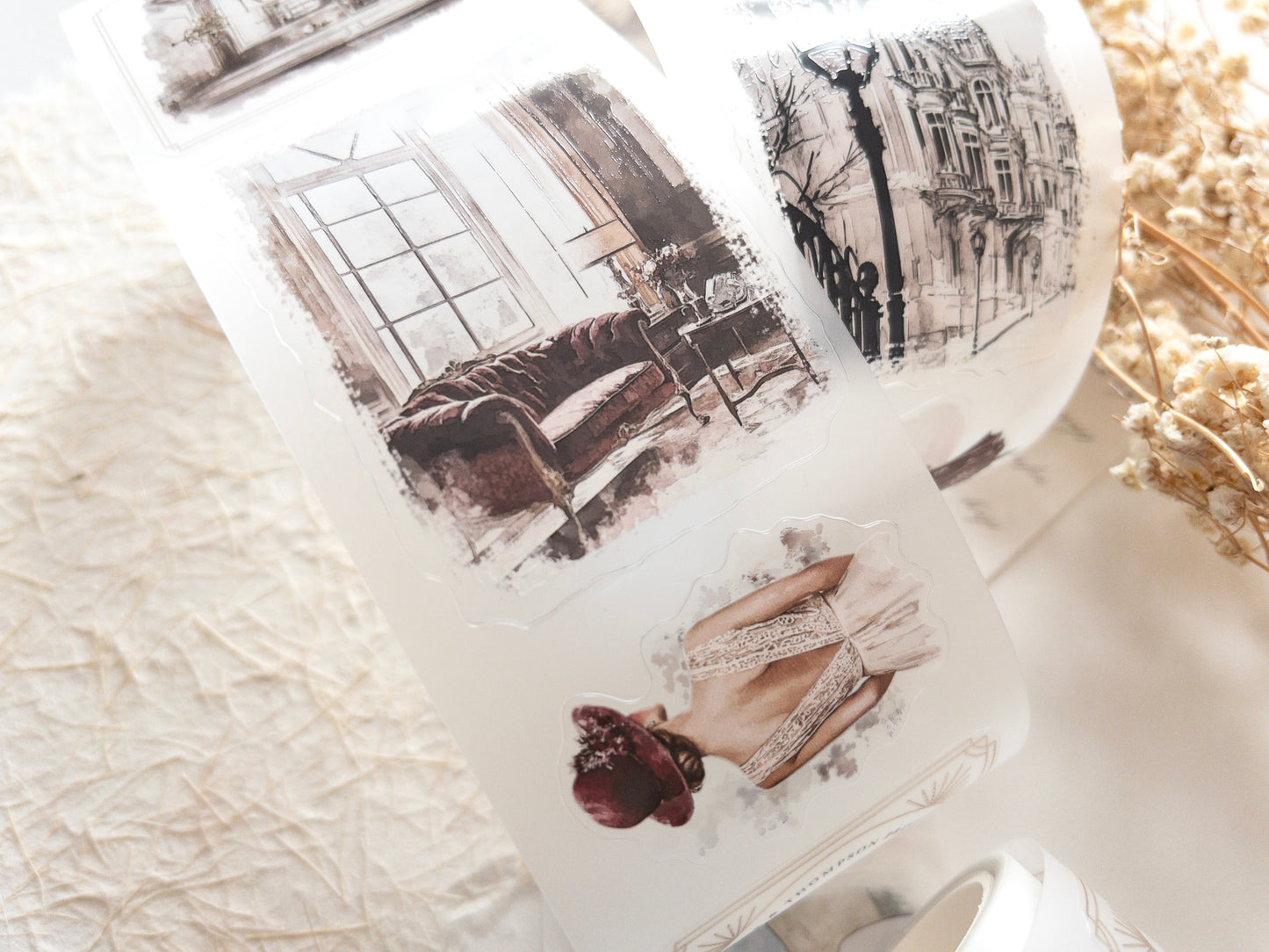 Pre-cut PET tape: Masquerade soirée