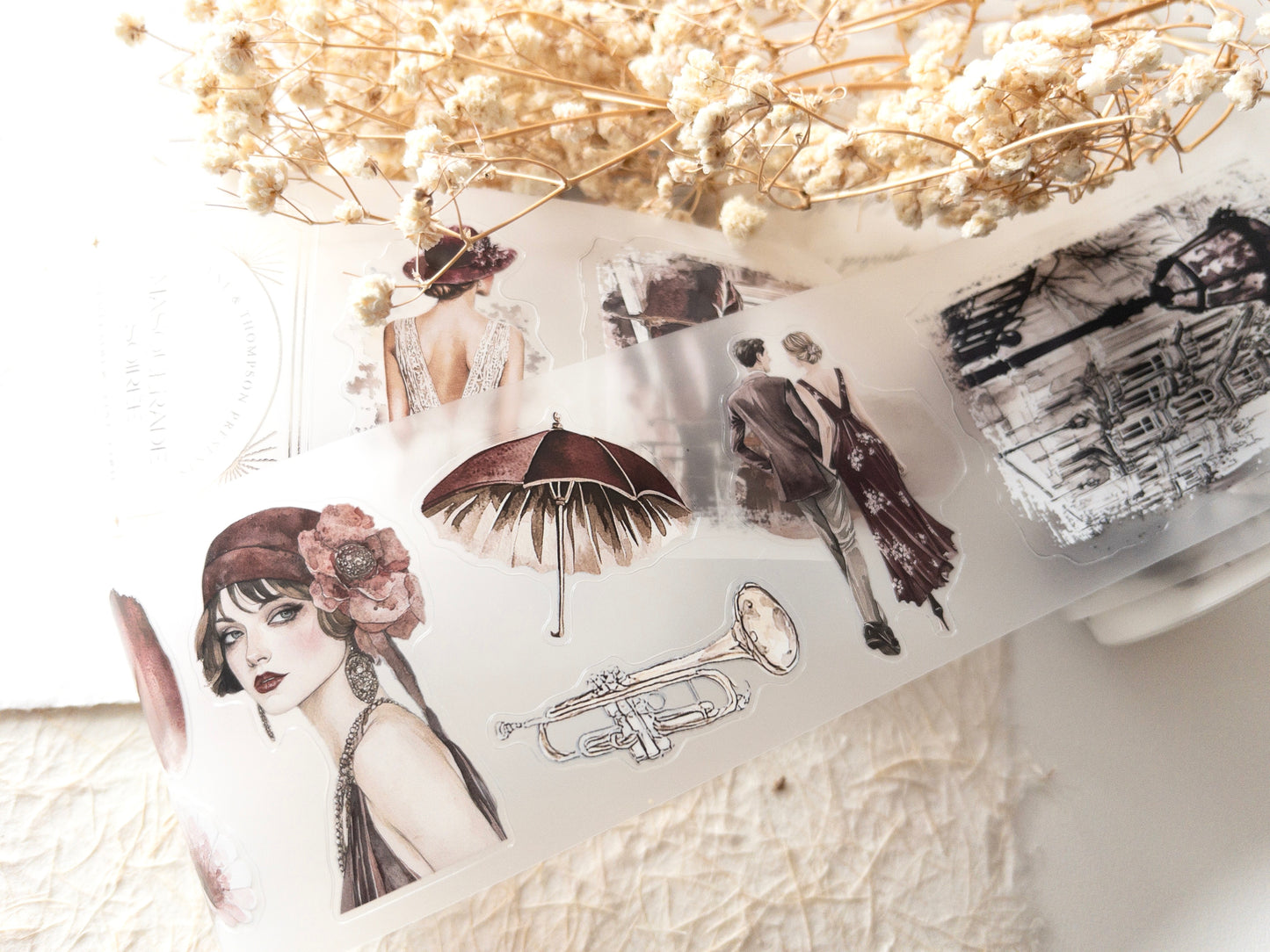 Pre-cut PET tape: Masquerade soirée