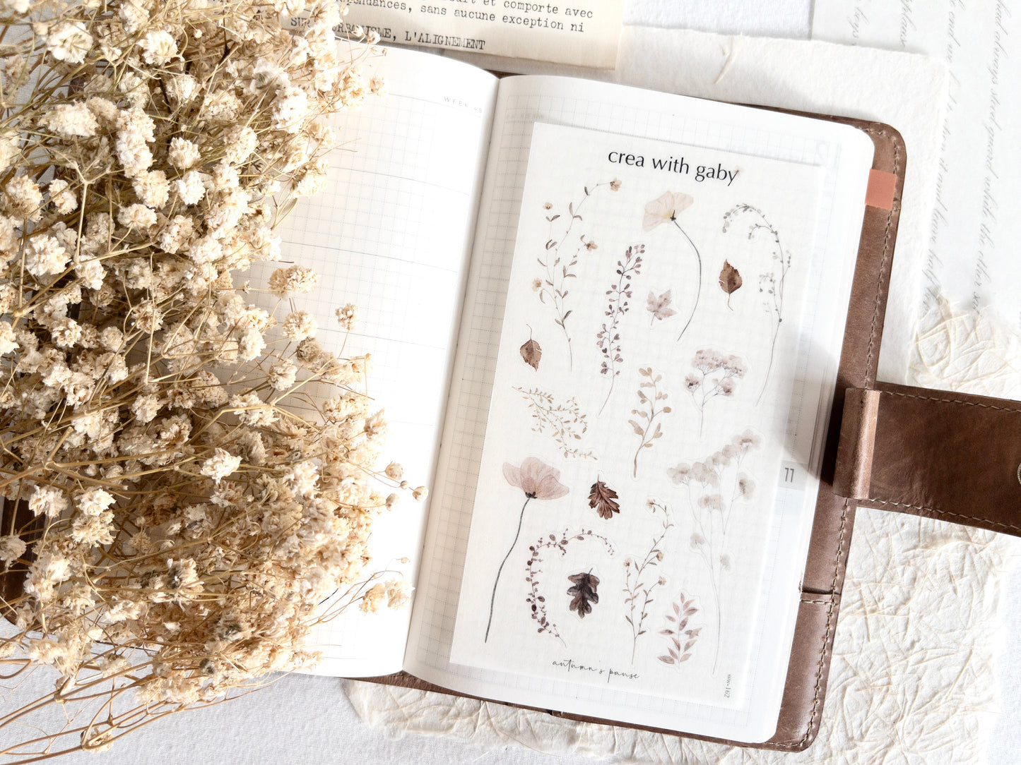 Autumn's pause sticker bundle (Save 20%)