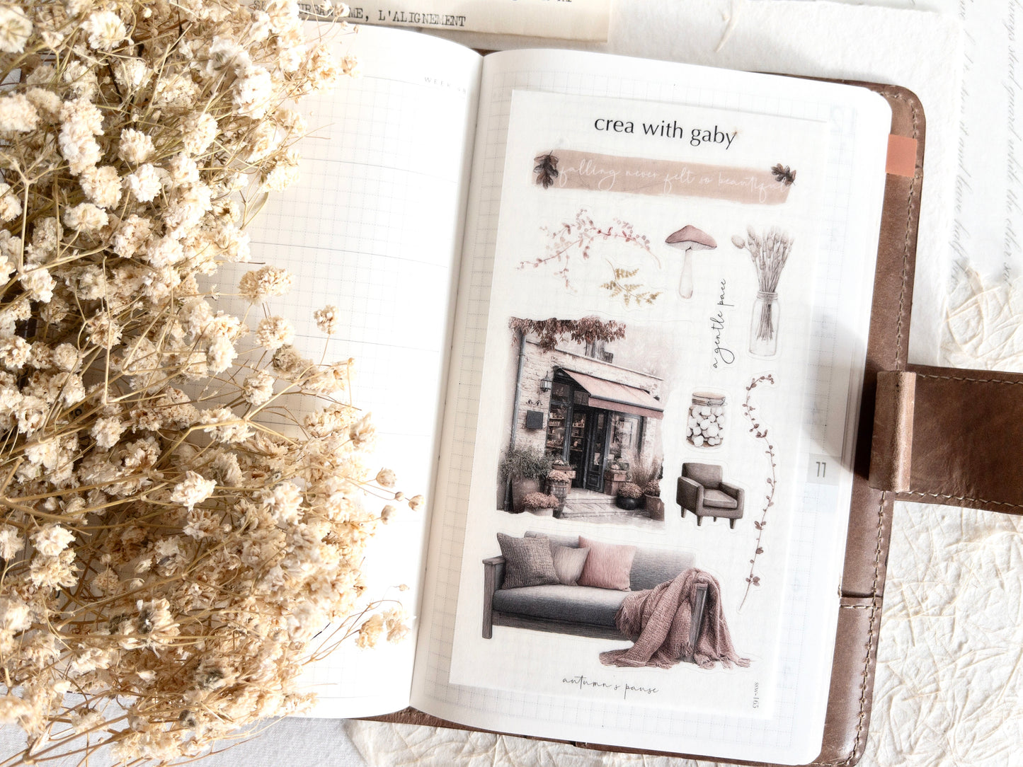 Autumn's pause sticker bundle (Save 20%)