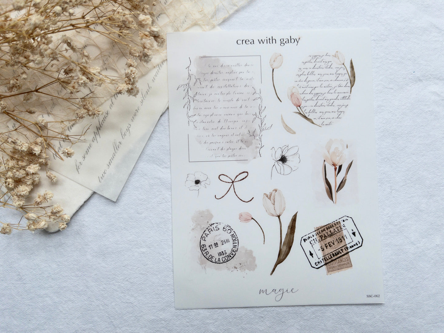 Deco stickers: Magic collection (062)