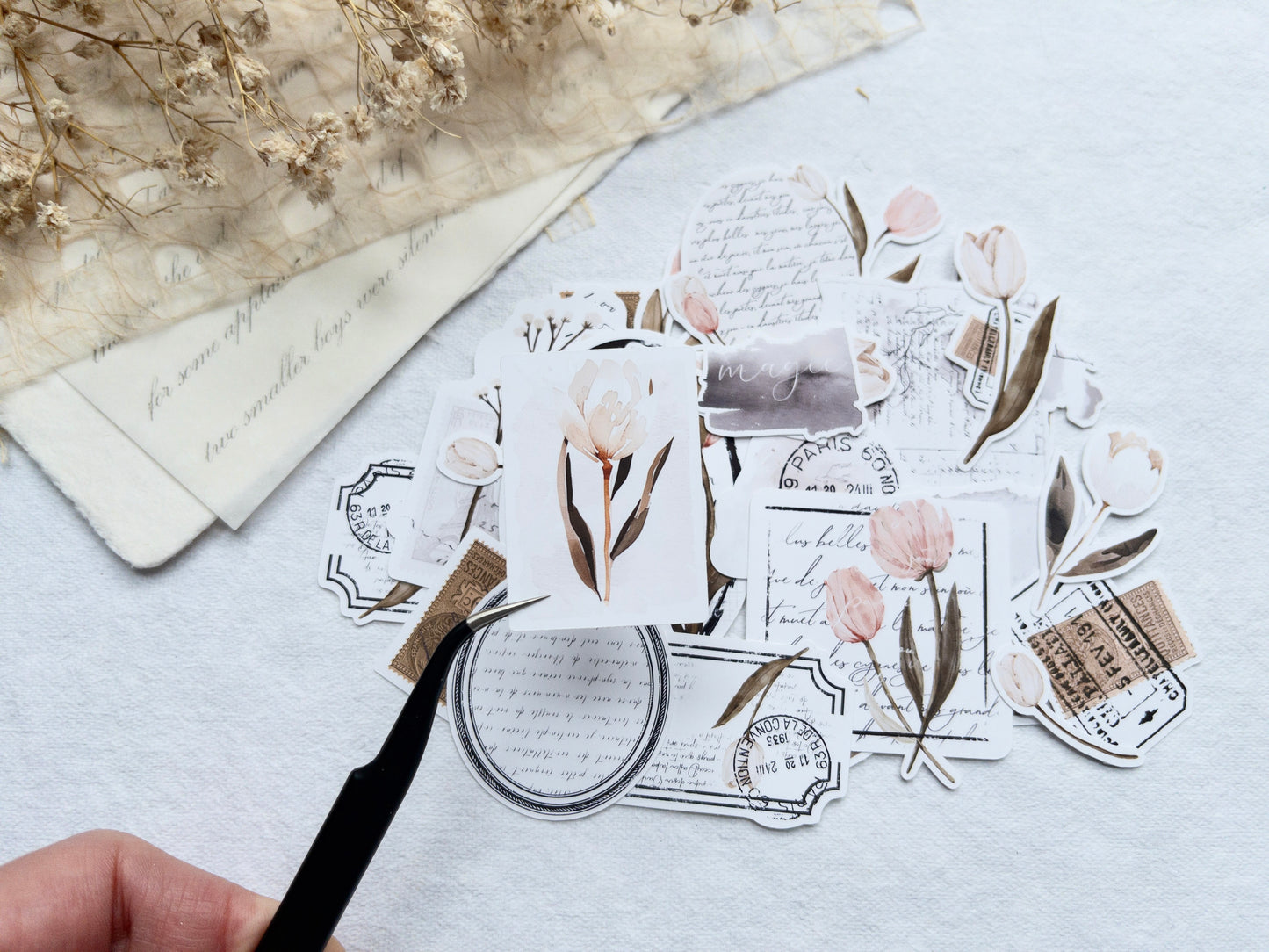 Deco sticker flakes: Magic collection (Set of 26)