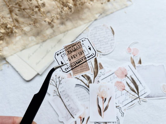 Deco sticker flakes: Magic collection (Set of 26)