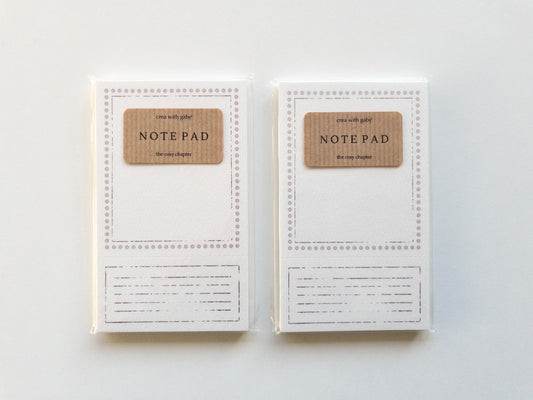 Notepad: The Cosy Chapter (October 2025 sub kit)