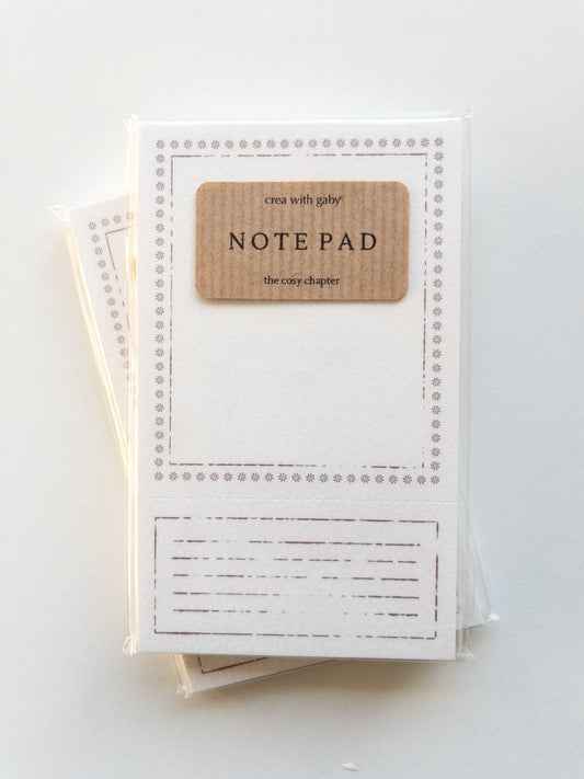 Notepad: The Cosy Chapter (October 2025 sub kit)