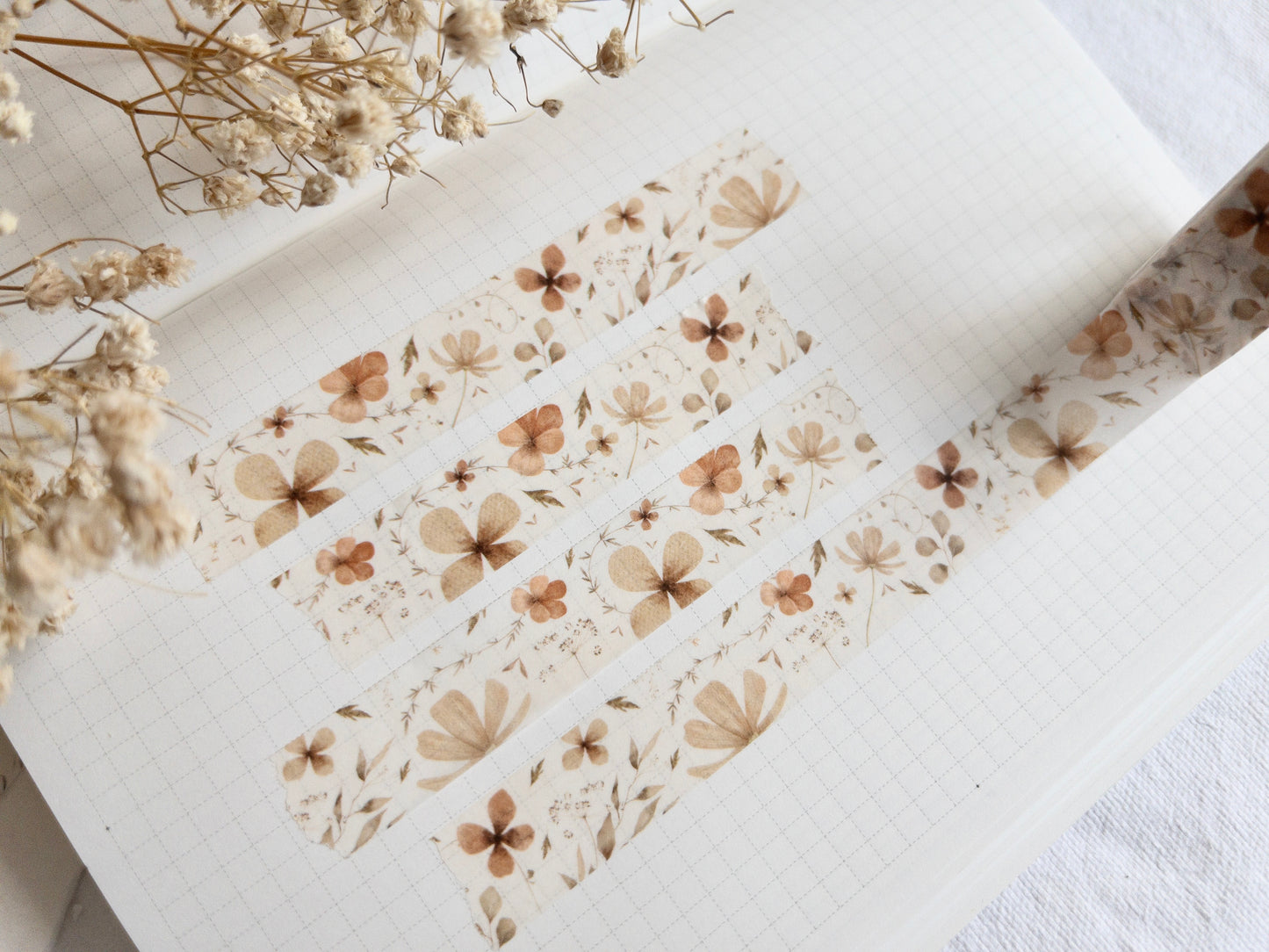 Floral washi tape: Memories collection (15mm)