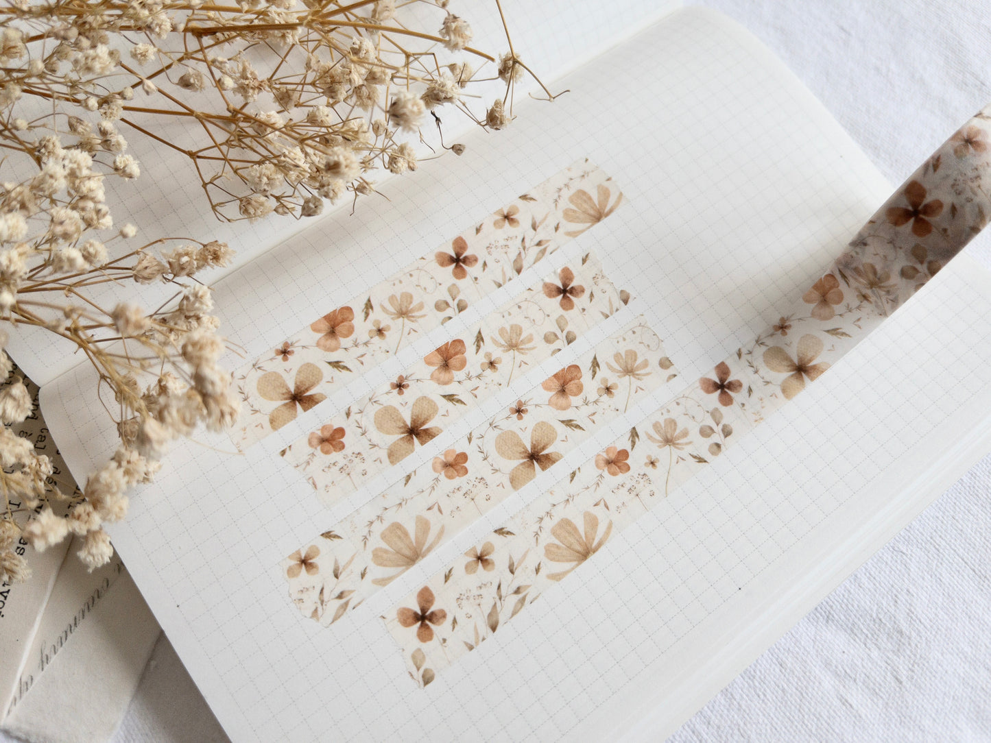 Floral washi tape: Memories collection (15mm)