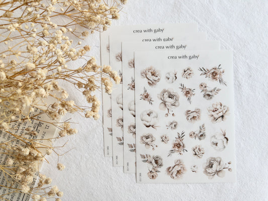 Mini floral stickers: Amantea collection (132)