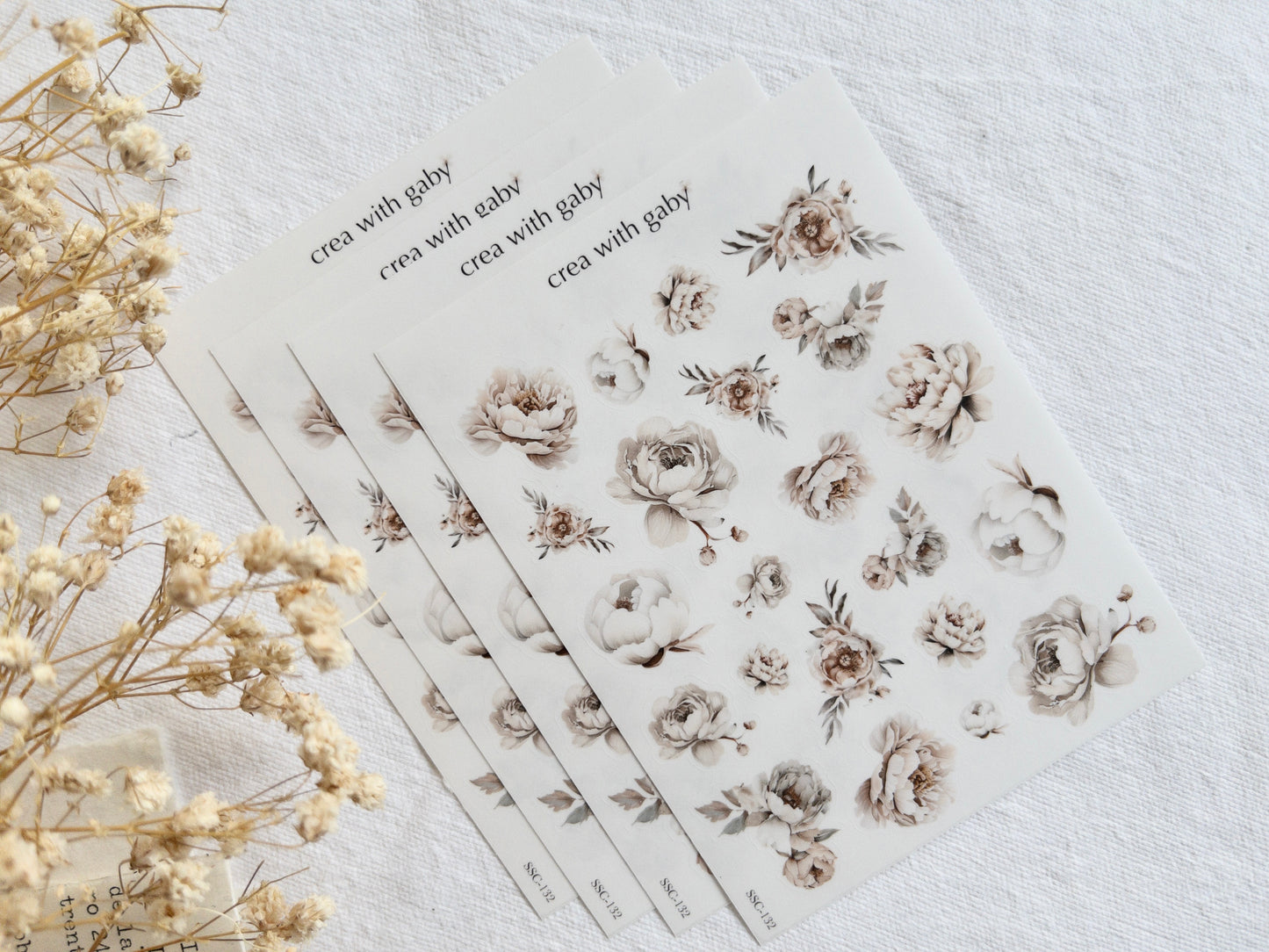 Mini floral stickers: Amantea collection (132)