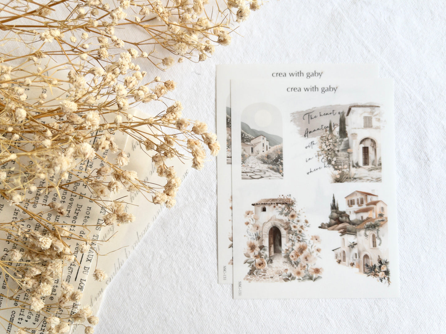 Scene stickers: Amantea collection (131)