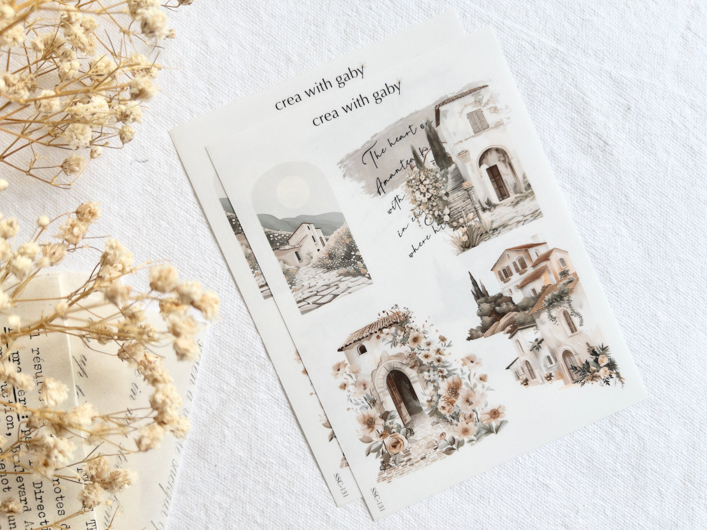 Scene stickers: Amantea collection (131)
