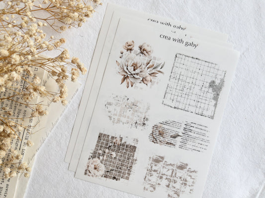 Layering stickers: Amantea collection (129)