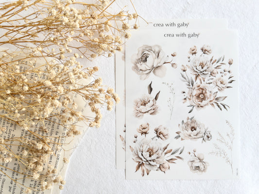 Floral stickers: Amantea collection (130)