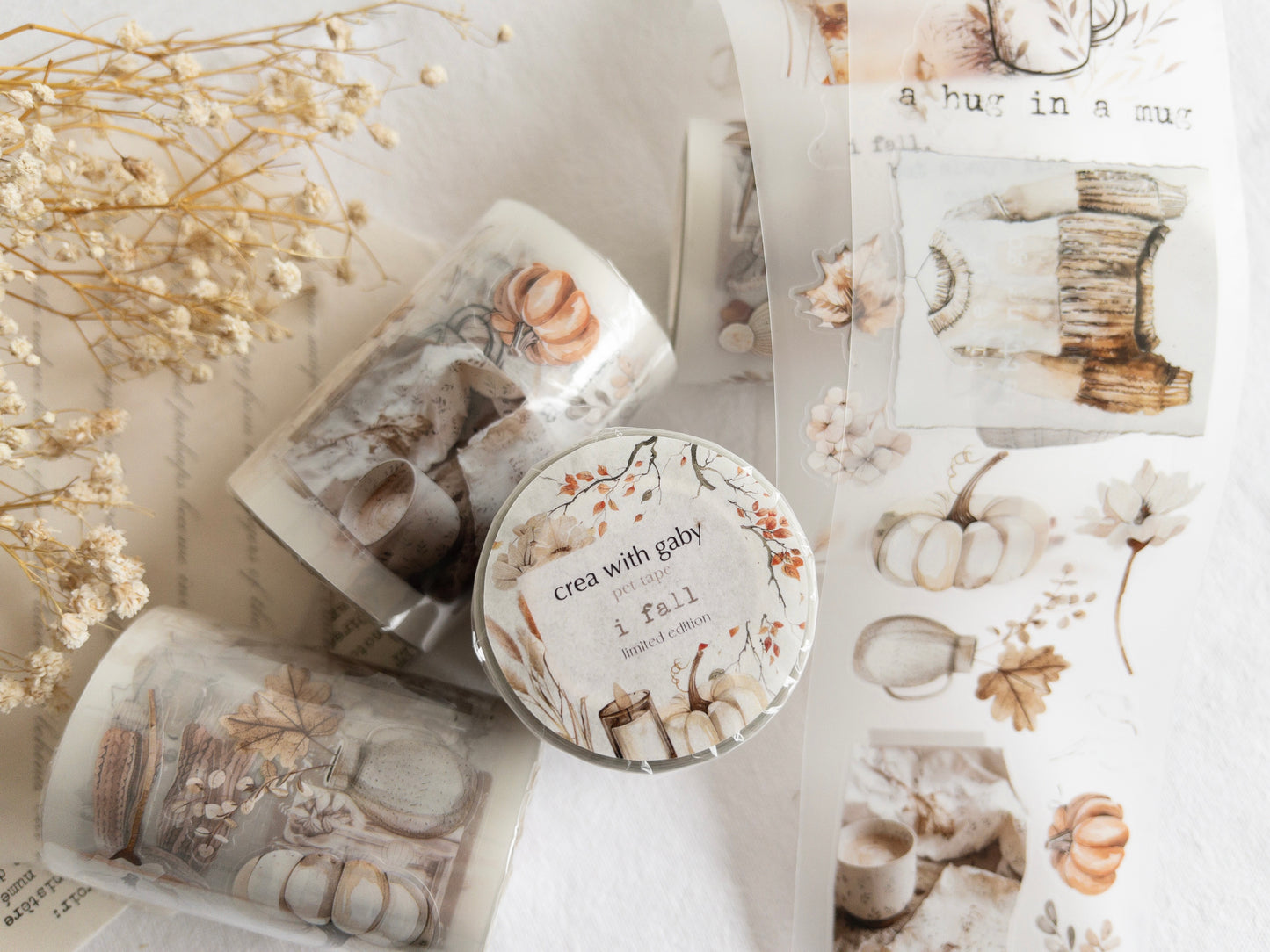 Pre-cut PET tape: i fall (Autumn collection, limited edition)