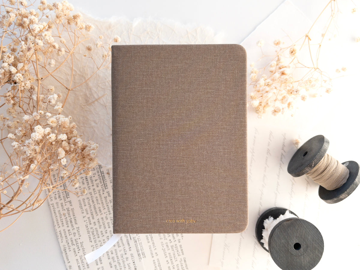 A6 blank notebook