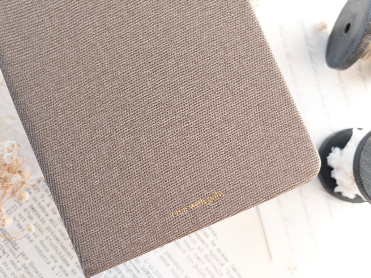 A6 blank notebook