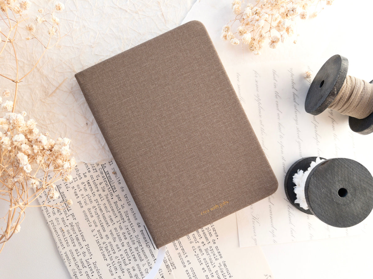 A6 blank notebook