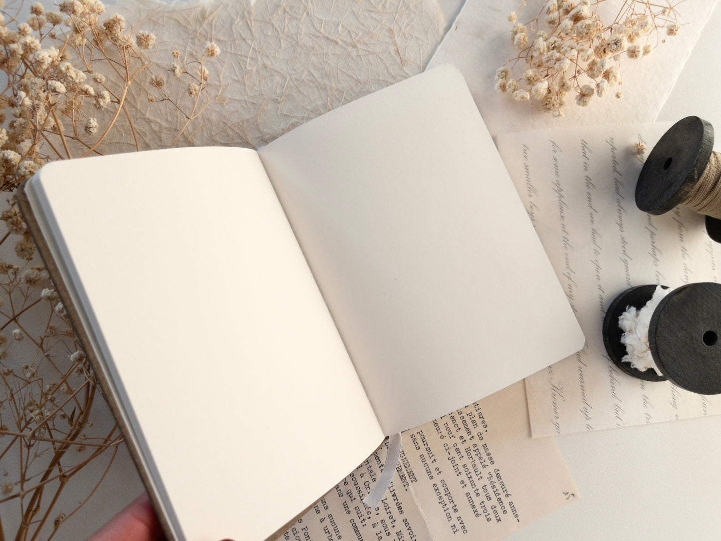 A6 blank notebook