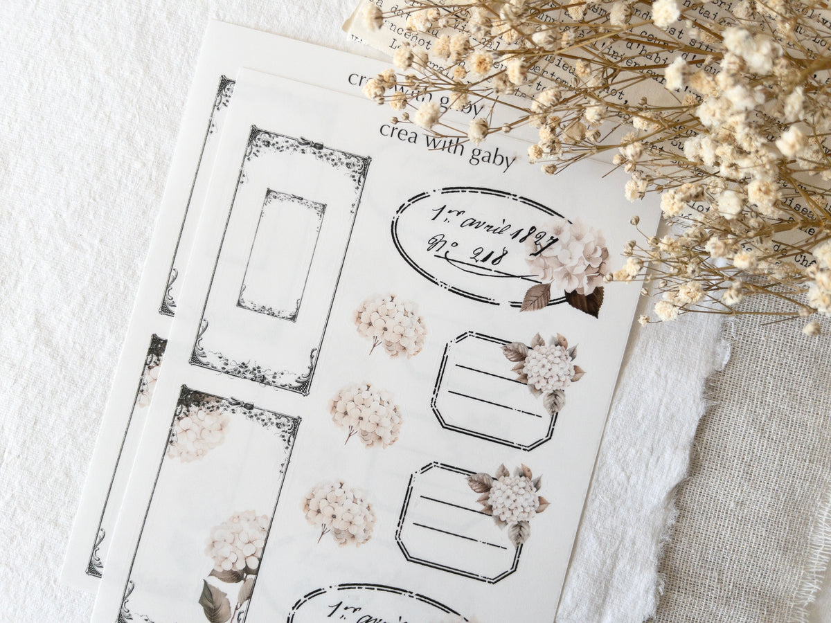 Vintage frame stickers: Memories vol 2 (194)