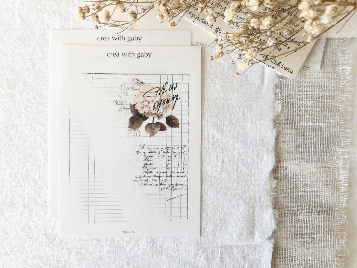 Vintage layering stickers: Memories vol 2 (198)