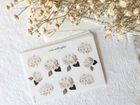 Mini stickers: Hydrangea blooms - Memories vol 2 (196)