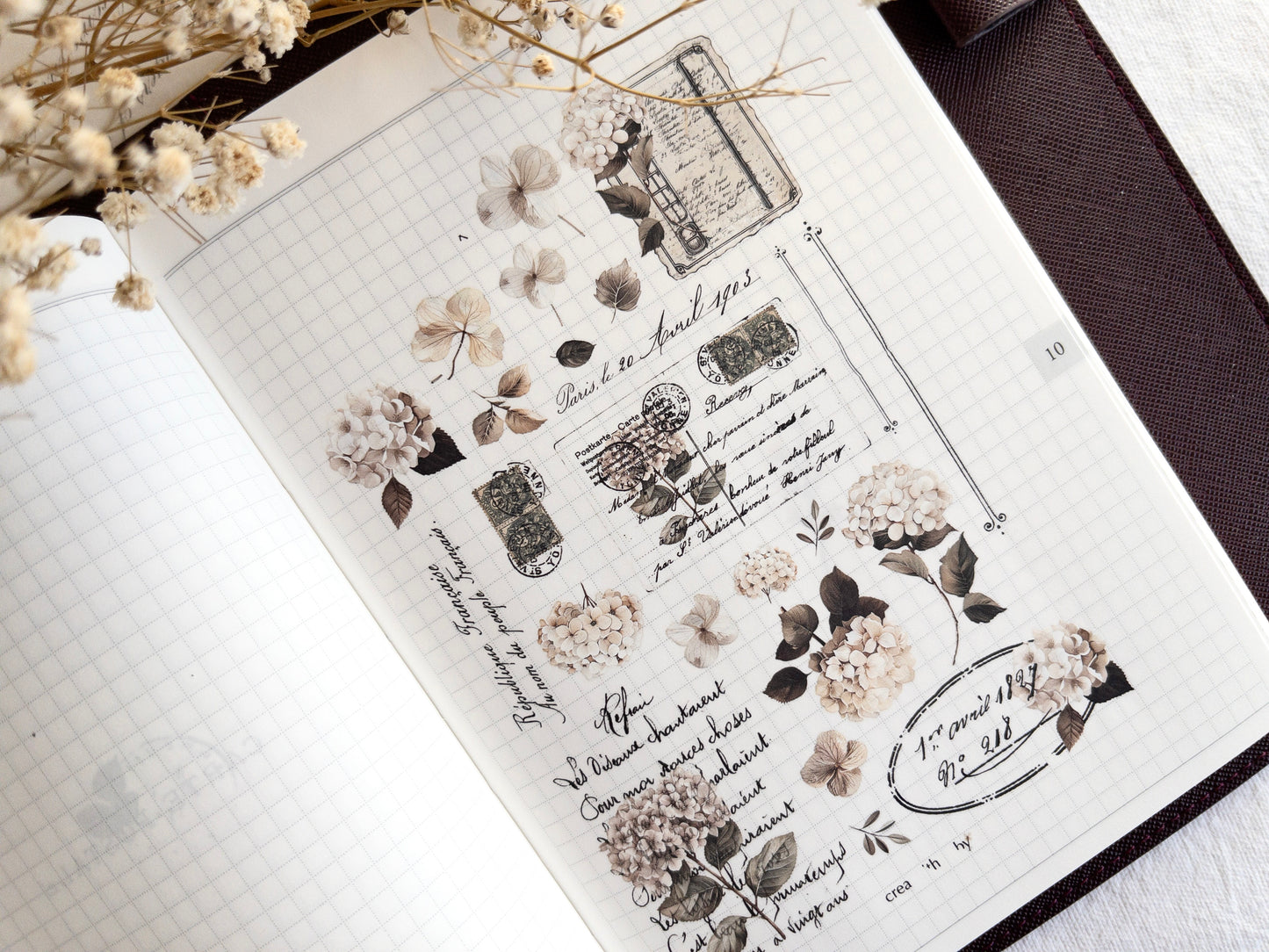 Transfer stickes: Vintage deco (Memories vol 2 collection)