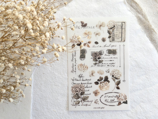 Transfer stickes: Vintage deco (Memories vol 2 collection)