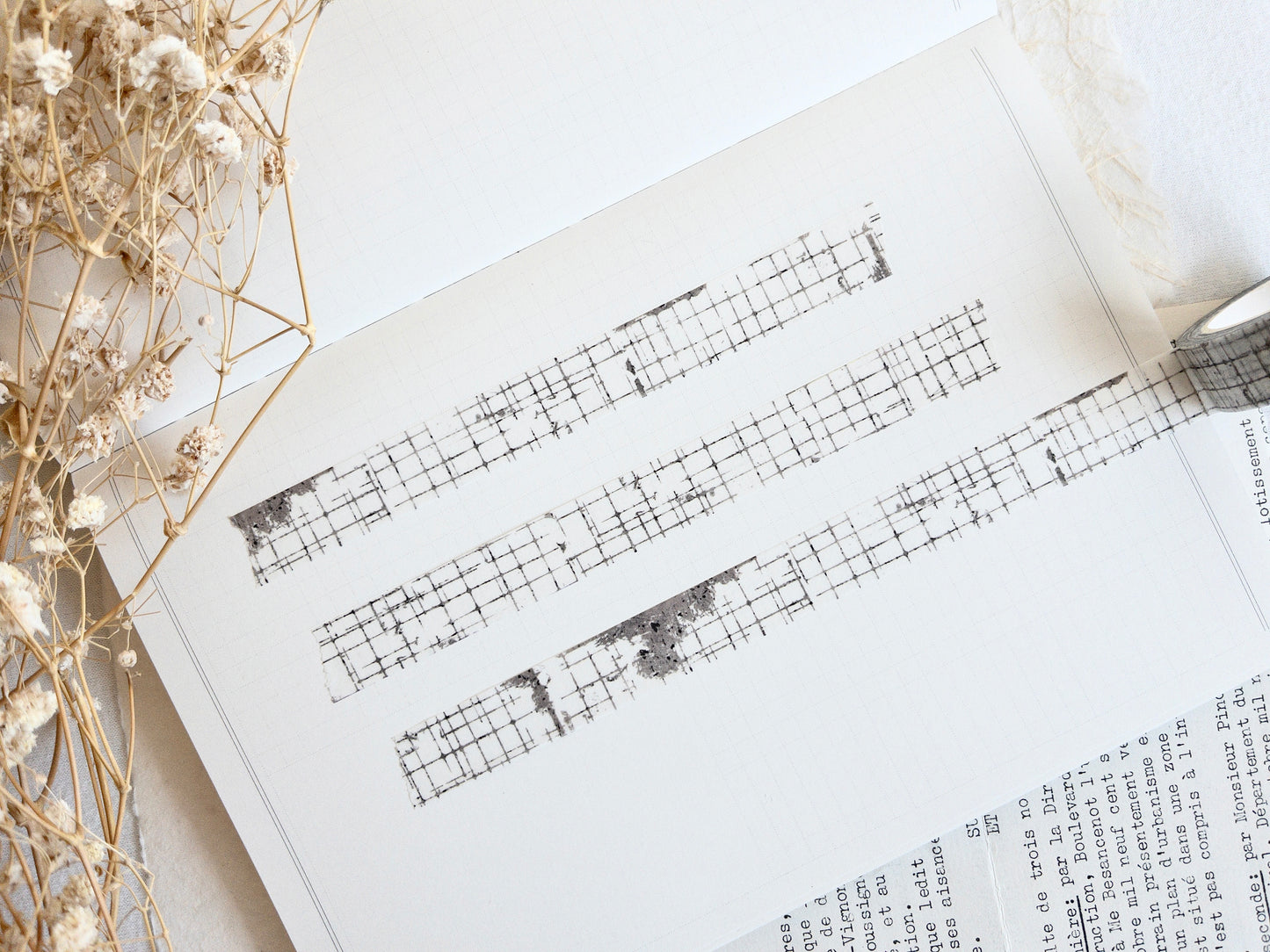 Grid washi tape (15mm)