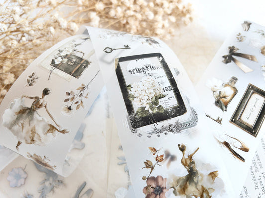 Pre-cut PET tape: Nostalgia (February 2026 sub kit)