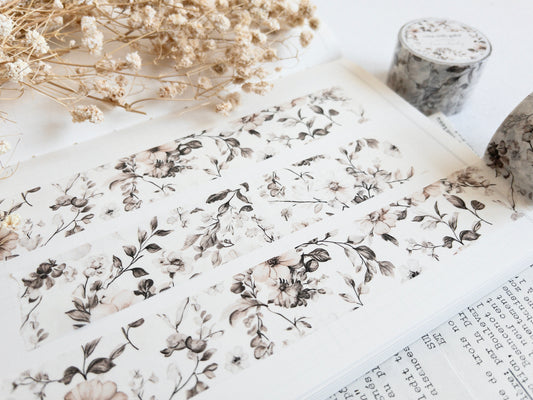Floral washi tape: Homebody collection (30mm)