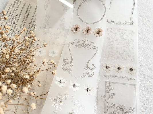 Pre-cut PET tape: Frames (Homebody collection)