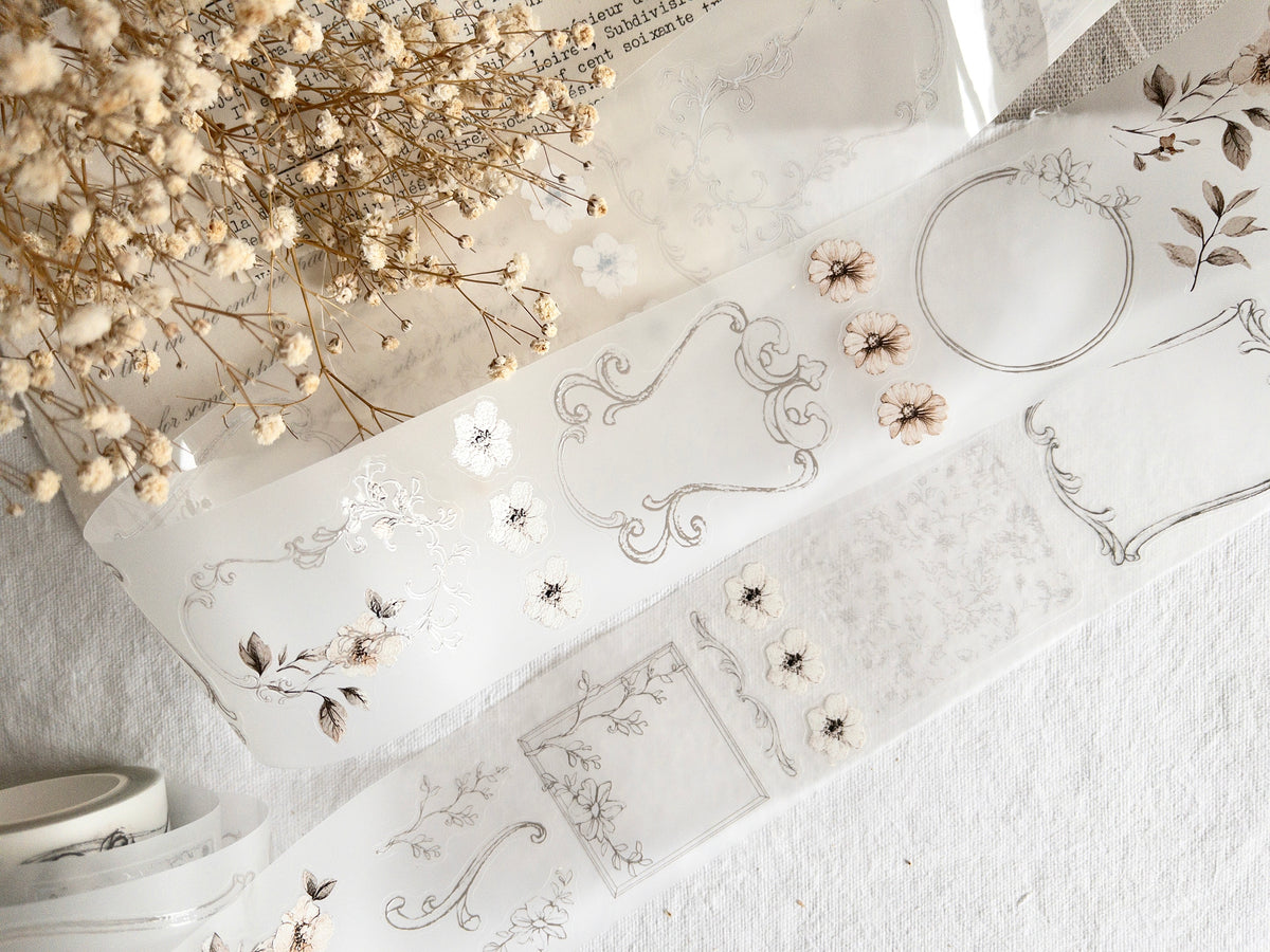 Pre-cut PET tape: Frames (Homebody collection)