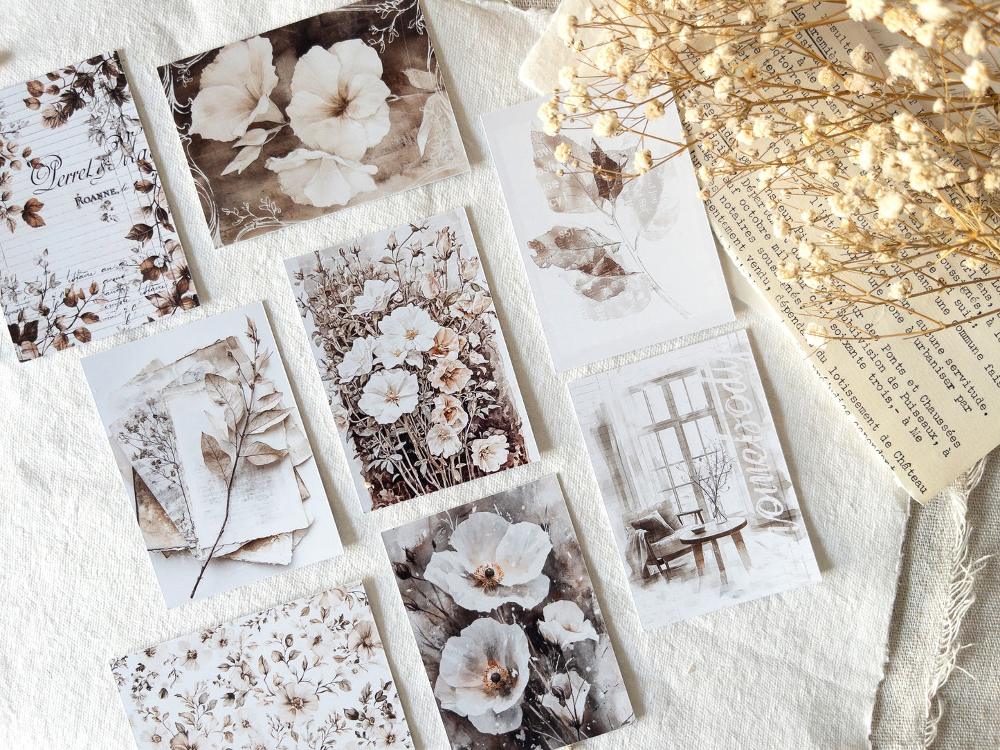 Journaling cards: Homebody collection