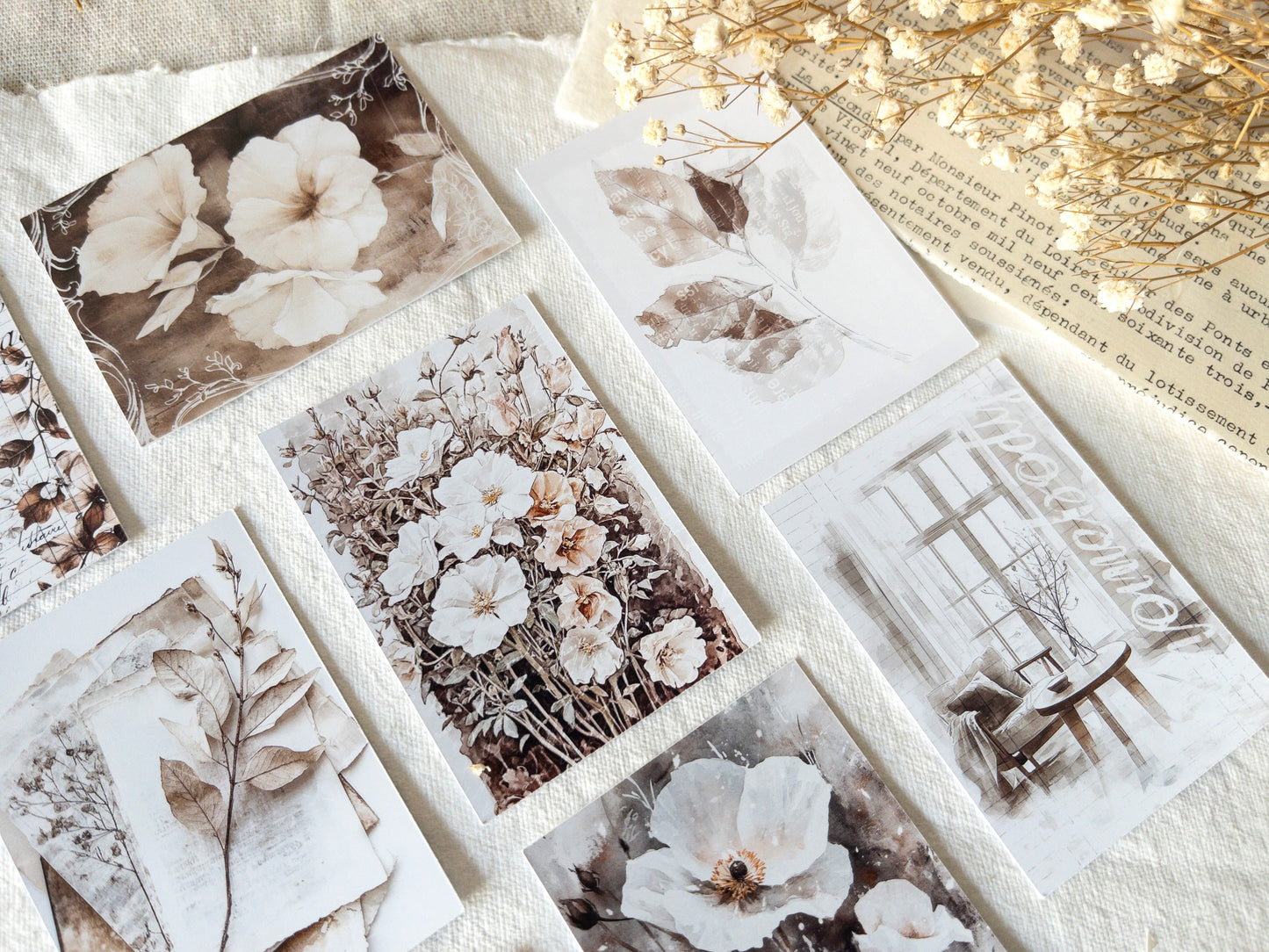 Journaling cards: Homebody collection