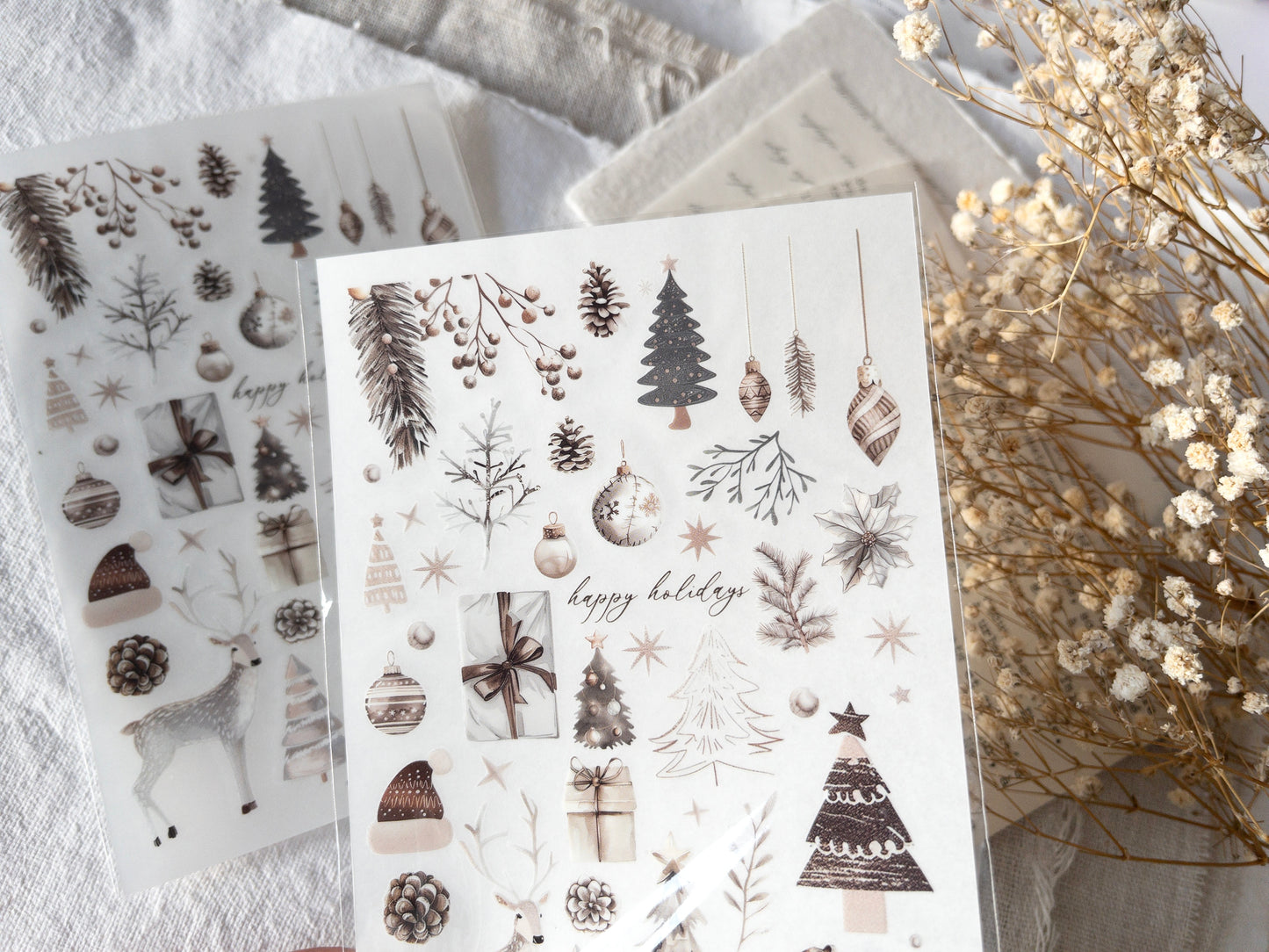 Transfer stickers: Christmas selection