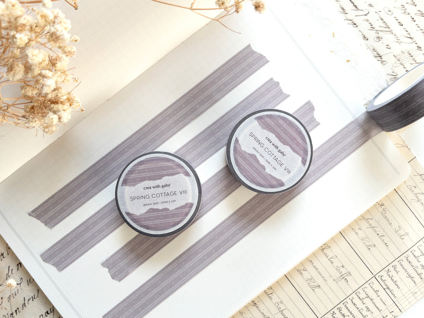 Washi tape: Spring cottage VIII