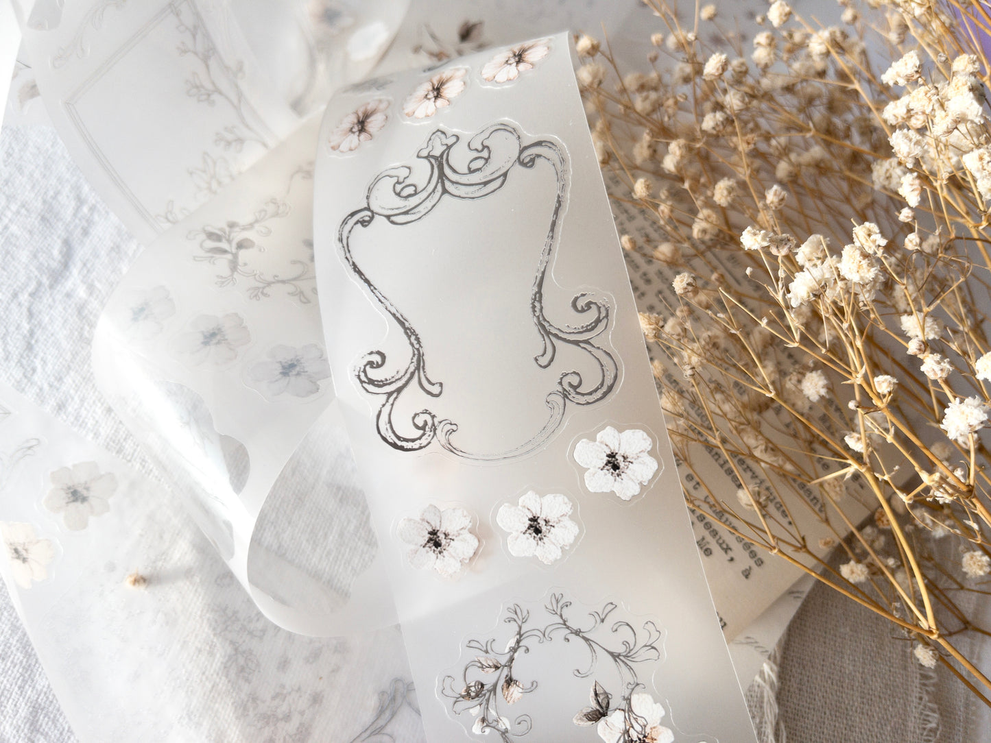 Pre-cut PET tape: Frames (Homebody collection)