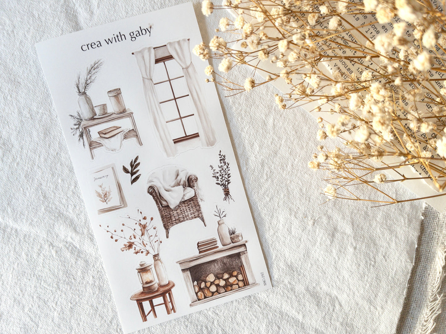 Deco sticker kit: Homebody collection