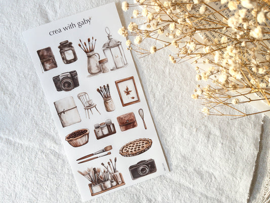 Deco stickers: Homebody collection (243)