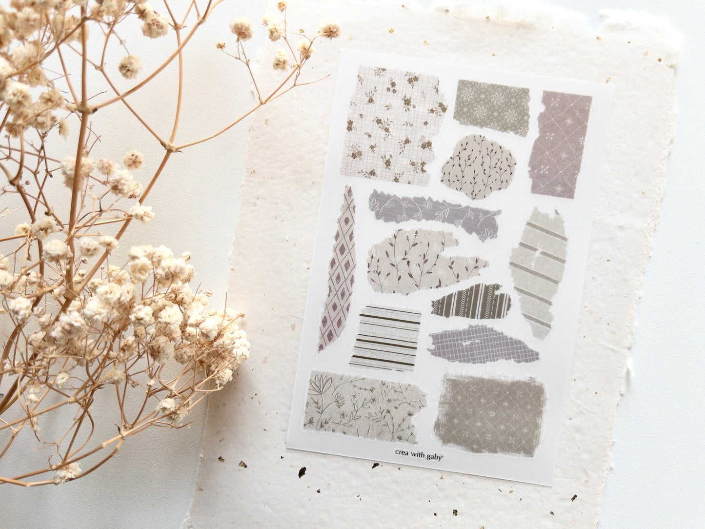 Transfer stickers: Spring cottage trimmings