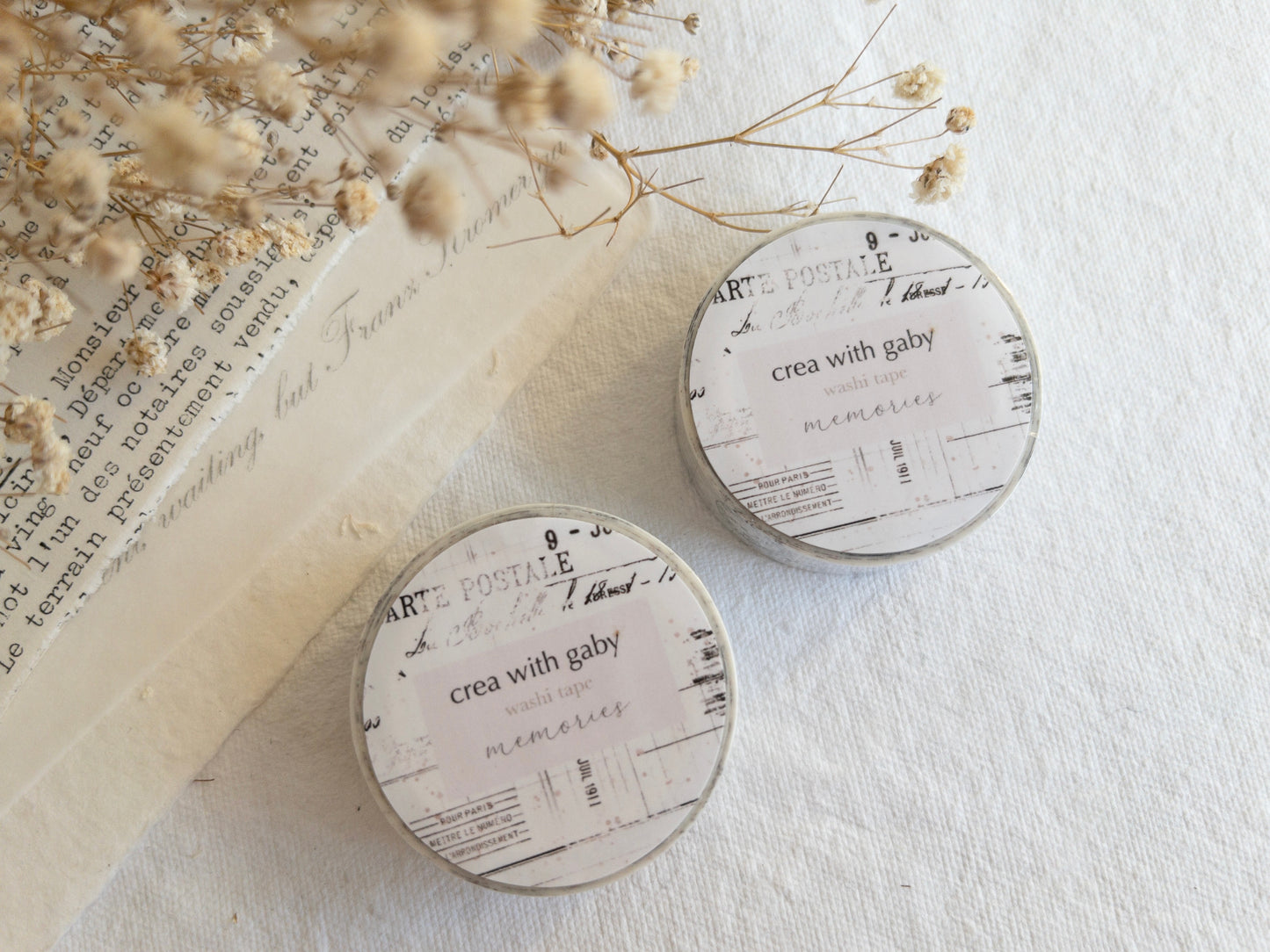 Washi tape: Memories vol 2 collection (15mm)