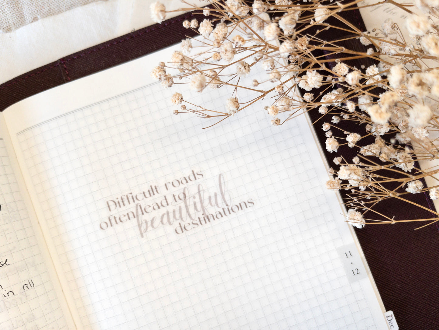 Quote sticker: Beautiful destinations