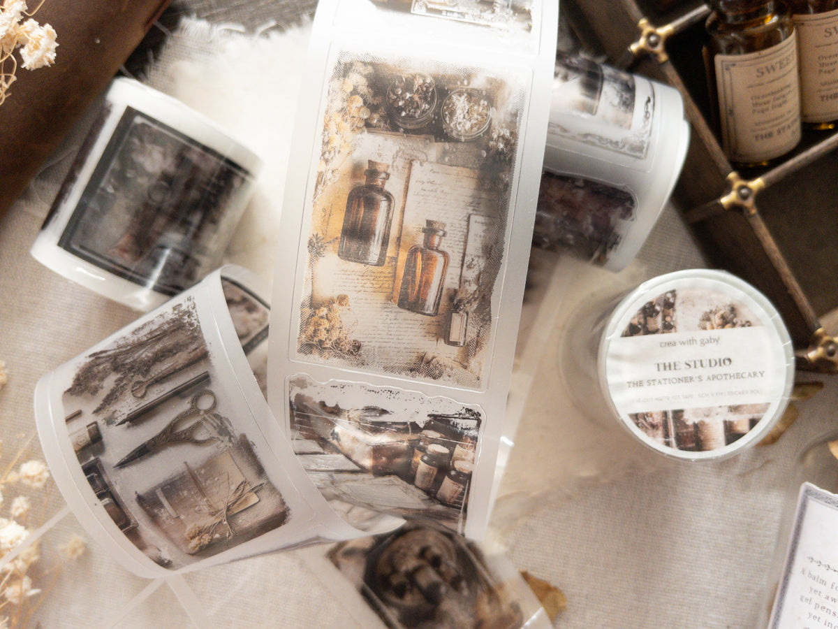 Pre-cut PET tape: The Studio (The Stationer's Apothecary collection)