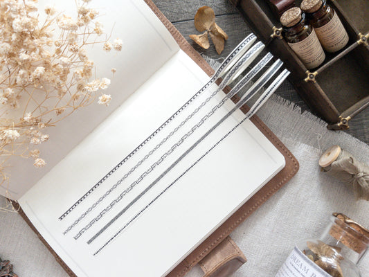 Washi tape set: The Stationer's Apothecary (5 tapes)